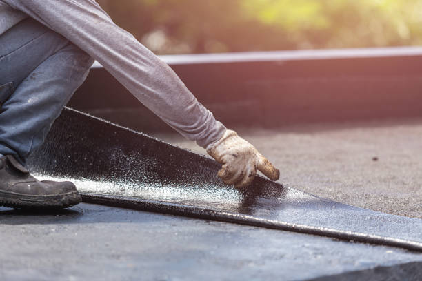 Professional Basement Waterproofing technician working in Shelbyville, TN